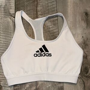 ADIDAS‎ Sports Bra- white-size M(?)
